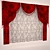 Elegant Sheer Window Curtains 3D model small image 2