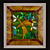 Elegant Stained Glass Decoration 3D model small image 1