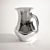 Elegant Glass Carafe 3D model small image 2