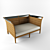 Sleek Sherwood Sofa: Philippe Starck 3D model small image 2