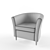 Cozy and Stylish: Ikea Tulsta Chair 3D model small image 2