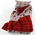 Scarf Maroon 3D model small image 3