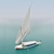 Felucca: Timeless Decked Sailboat 3D model small image 2