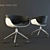 SINA PS5 Designer Chair by B&B Italia 3D model small image 1