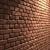 3D Brick Wall Texture 3D model small image 1