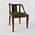 Elegant Vintage Chair 3D model small image 1