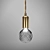 Crystal Bulb: Industrial Elegance Shines 3D model small image 1