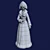 Winter Wonder Snow Maiden 3D model small image 1