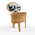 Modern Rustic Chest of Drawers 3D model small image 1