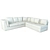 Luxury Comfort: Canados Bertona Sofa 3D model small image 1