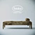 Sleek Baxter Freud Sofa 3D model small image 1