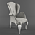 Modern Stackable Chair 3D model small image 1