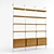 Versatile Shelving Unit: 2300H x 1825W x 400D 3D model small image 1