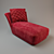 Modern Vivien Sofa: Sleek & Stylish 3D model small image 1