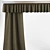 Sleek Curtain Solution 3D model small image 2