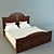 Elegance Bed - Timeless Classic 3D model small image 1