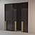 Elegant Longhi Room Divider 3D model small image 1