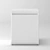 Compact Chilled Essence: Mini Fridge 3D model small image 3