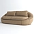 Elegant KEOMA Sofa 3D model small image 1