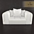 Title: Turri Caractere Armchair - Timeless Italian Elegance 3D model small image 1