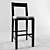 Title: Geometric Folding Bar Stool 3D model small image 2