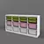 IKEA TROFAST Storage Combo 3D model small image 1