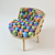 Turkish Designer Meb Rur's Ethnic Chair 3D model small image 1
