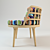 Turkish Designer Meb Rur's Ethnic Chair 3D model small image 2