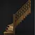 Title: Old Russian Carved Staircase 3D model small image 1