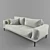 Modern Comfort Sofa by Mauro Lipparini 3D model small image 1