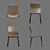  Sleek Razor Chair: Mauro Lipparini Design 3D model small image 3
