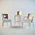 Elegant Seating Solution: Andreu World Chairs 3D model small image 1