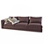 B&B Italia OMNIA: Italian Designer Sofa 3D model small image 1