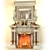 Title: Baroque-inspired Floor-to-Ceiling Fireplace 3D model small image 1