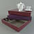 Sleek Swivel Ottoman 3D model small image 3