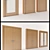 6 Set Generic Interior Doors [Hinged] 3D model small image 1