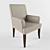 Elegant Greco Chair 3D model small image 1