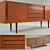 Authentic Aged Vintage Sideboard 3D model small image 1