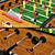 Mini Foosball Table 3D model small image 2