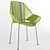 Mojito Green Knitted Chair 3D model small image 1