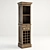 Vintage Wine Storage Cabinet 3D model small image 1