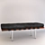 Modern Barcelona Bench - Elegant and Versatile 3D model small image 1