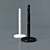 Marble Towel Holder: Stylish and Sturdy 3D model small image 2