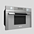 Sleek Smeg Microwave SC45M2 3D model small image 1