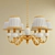 Elegant IL Paralume Marina 757 Chandelier 3D model small image 1