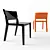 Sleek Kartell Lizz Chair 3D model small image 1