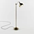 Modern Metal Bradley Floor Lamp 3D model small image 1