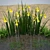 Blooming Marsh Iris 3D model small image 1