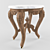 Elegant Victorian Table 3D model small image 1