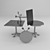 Versatile Knoll/Pensi Table Collection 3D model small image 1